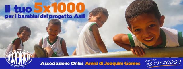 5 per 1000 2016 ai bimbi del Progetto Asili!