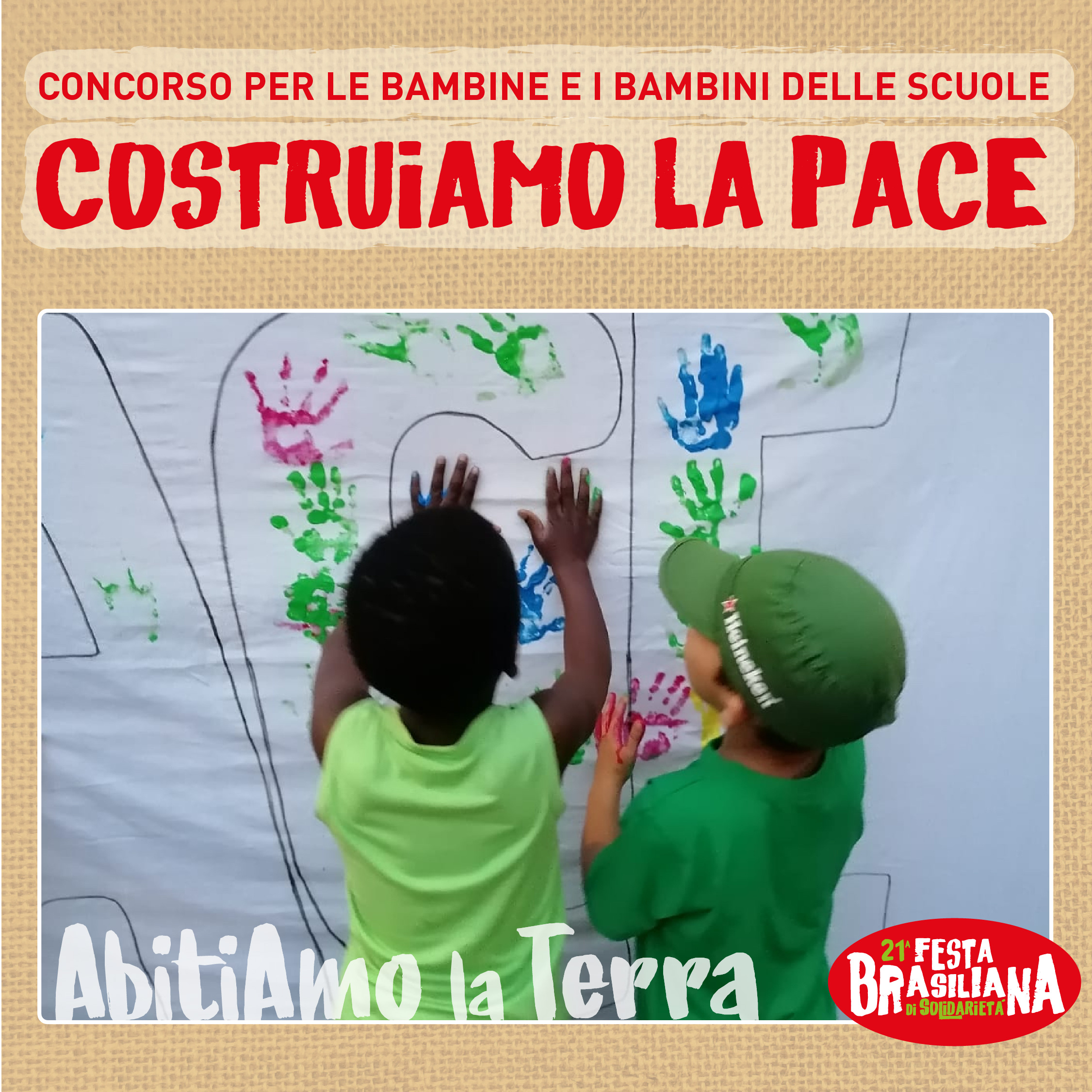 Concorso “Costruiamo la pace” per le scuole!